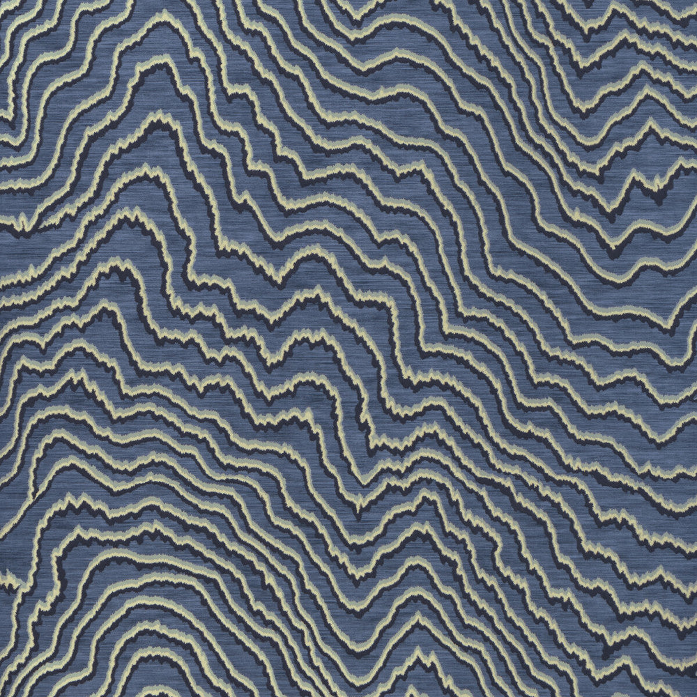 Fiji Indigo by Clarke And Clarke Designer Wallcovering CLARKE & CLARKE COLONY Belgium Horizontal: 0 and Vertical: 20.875 20.875 - Swanky Fabrics -