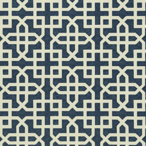 Monserrat Indigo by Clarke And Clarke Designer Wallcovering
