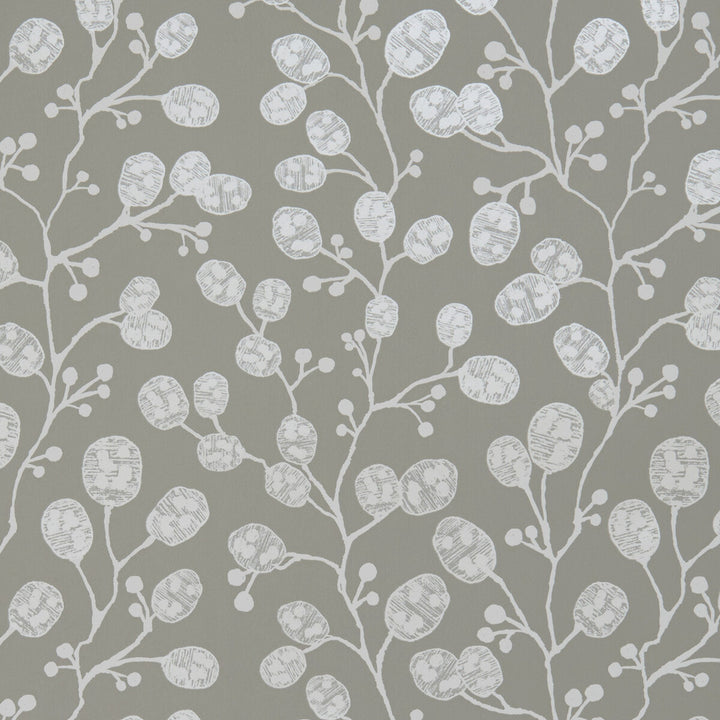 Honesty Taupe/Pearl by Clarke And Clarke Designer Wallcovering CLARKE & CLARKE BOTANICA United Kingdom Horizontal: and Vertical: 20.5 - Swanky Fabrics -