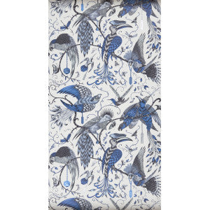 Audubon Blue by Clarke And Clarke Designer Wallcovering