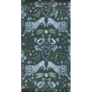 Extinct Navy by Clarke And Clarke Designer Wallcovering