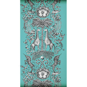 Kruger Teal by Clarke And Clarke Designer Wallcovering