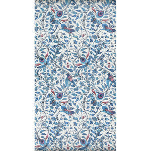 Rousseau Blue by Clarke And Clarke Designer Wallcovering