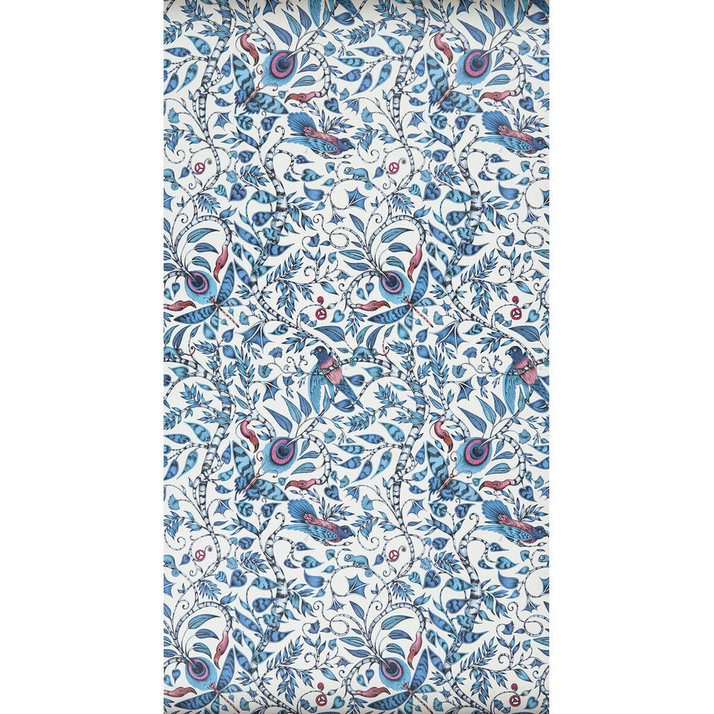 Rousseau Blue by Clarke And Clarke Wallcovering Clarke And Clarke Wallcovering Rousseau BlueWallcovering ANIMALIA BY EMMA J SHIPLEY FOR C&C United Kingdom </p><p>Repeat: H: 0, V: 20.5 20.5 - Fabric Carolina -
