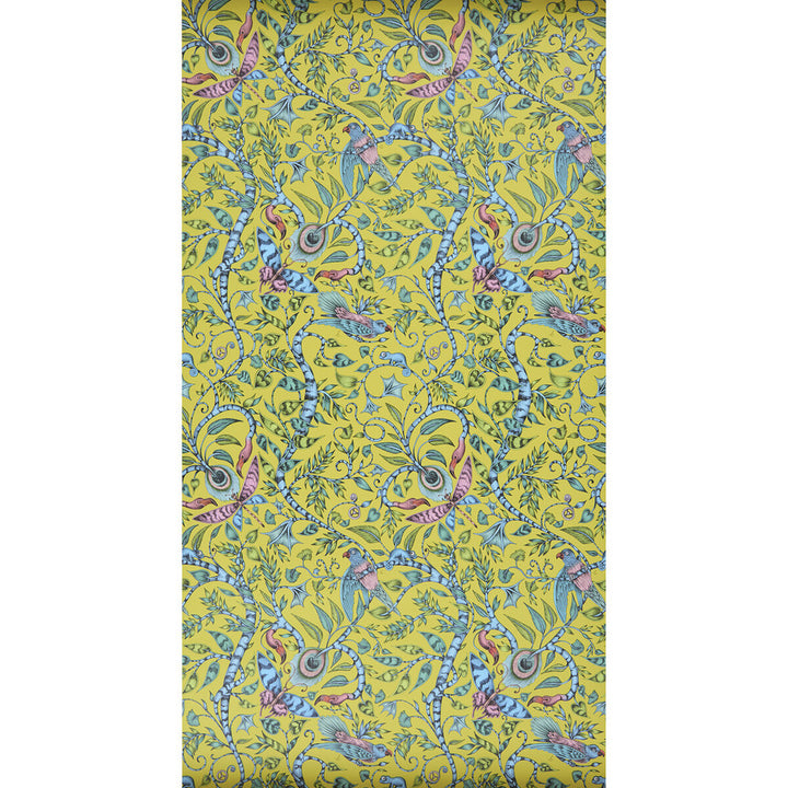 Rousseau Lime by Clarke And Clarke Designer Wallcovering ANIMALIA BY EMMA J SHIPLEY FOR C&C United Kingdom Horizontal: 0 and Vertical: 20.5 20.5 - Swanky Fabrics -