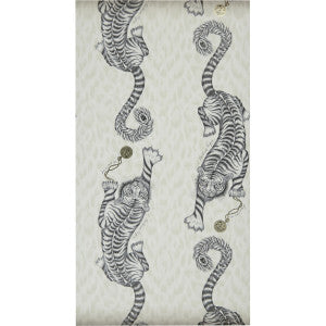 Tigris Monochrome by Clarke And Clarke Designer Wallcovering