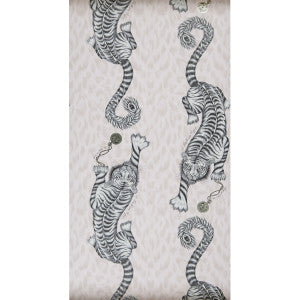Tigris Pink by Clarke And Clarke Designer Wallcovering