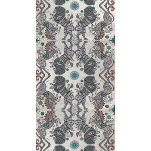 Caspian Wp Gilver by Clarke And Clarke Designer Wallcovering