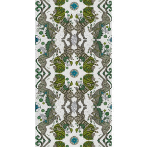 Caspian Wp Lime by Clarke And Clarke Designer Wallcovering