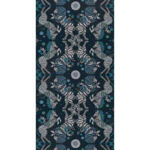 Caspian Wp Navy by Clarke And Clarke Designer Wallcovering