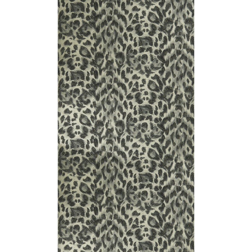 Felis Charcoal/Gold by Clarke And Clarke Designer Wallcovering WILDERIE BY EMMA J SHIPLEY FOR C&C NON WOVEN - 100% United Kingdom Horizontal: 0 and Vertical: 10.24 21 - Swanky Fabrics -