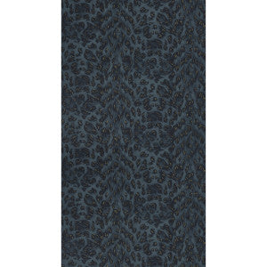 Felis Navy by Clarke And Clarke Designer Wallcovering