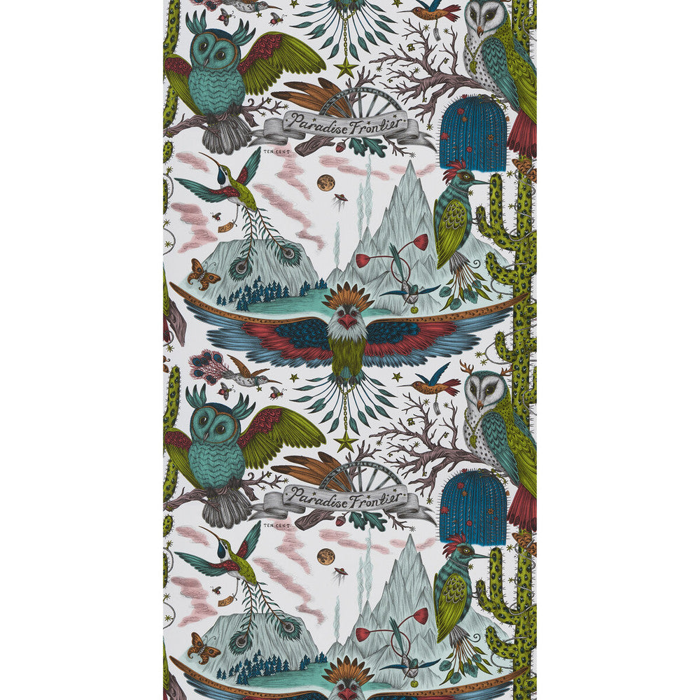 Frontier Green by Clarke And Clarke Wallcovering Clarke And Clarke Wallcovering Frontier Green Wallcovering WILDERIE BY EMMA J SHIPLEY FOR C&C NON WOVEN - 100% United Kingdom </p><p>Repeat: H: 0, V: 20.48 21 - Fabric Carolina -