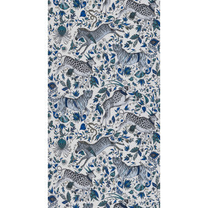 Protea Blue by Clarke And Clarke Designer Wallcovering