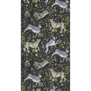 Protea Charcoal by Clarke And Clarke Designer Wallcovering