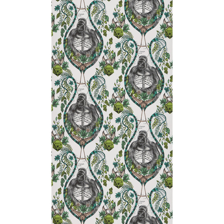 Silverback Nude by Clarke And Clarke Designer Wallcovering WILDERIE BY EMMA J SHIPLEY FOR C&C NON WOVEN - 100% United Kingdom Horizontal: 0 and Vertical: 12.6 21 - Swanky Fabrics -