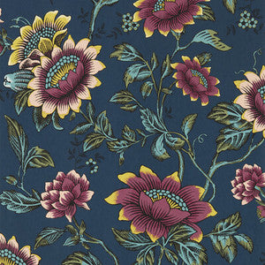 Tonquin Wp Midnight by Clarke And Clarke Designer Wallcovering