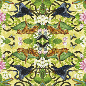 Wonderlust Wp Citron by Clarke And Clarke Designer Wallcovering