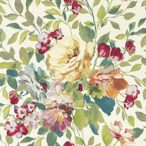 Bloom Multi Wp by Clarke And Clarke Designer Wallcovering
