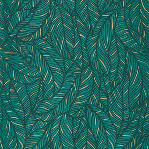 Selva Emerald Wp by Clarke And Clarke Designer Wallcovering