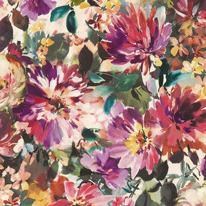 Tahiti Fuchsia Wp by Clarke And Clarke Designer Wallcovering