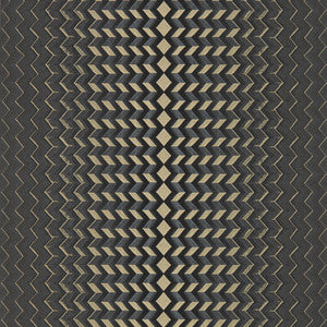 Fragment Charcoal/Gold Wp by Clarke And Clarke Designer Wallcovering