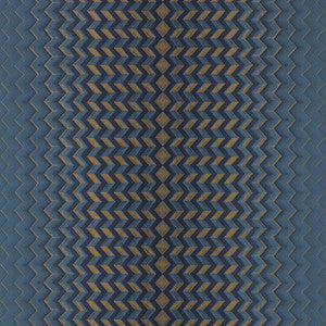 Fragment Midnight/Copper Wp by Clarke And Clarke Designer Wallcovering