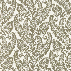 Regale Gilver Ivory Wp W0161/02.CAC.0 By Clarke And Clarke Designer Wallcovering