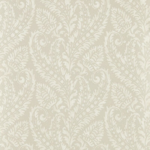 Regale Ivory Mocha Wp W0161/03.CAC.0 By Clarke And Clarke Designer Wallcovering
