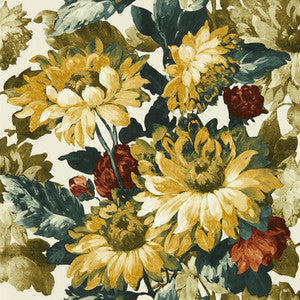 Sunforest Olive Russet Wp W0162/03.CAC.0 By Clarke And Clarke Designer Wallcovering