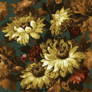 Sunforest Sage Russet Wp W0162/04.CAC.0 By Clarke And Clarke Designer Wallcovering