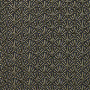 Chrysler Noir Wp W0164/01.CAC.0 By Clarke And Clarke Designer Wallcovering