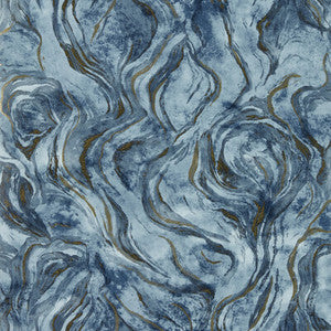 Lavico Midnight Wp W0168/03.CAC.0 By Clarke And Clarke Designer Wallcovering