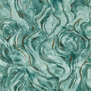 Lavico Teal Wp W0168/04.CAC.0 By Clarke And Clarke Designer Wallcovering