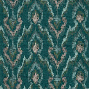 Velluto Teal Wp W0170/03.CAC.0 By Clarke And Clarke Designer Wallcovering