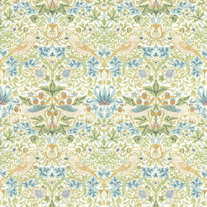 Strawberry Thief Apple Wp W0171/01.CAC.0 By Clarke And Clarke Designer Wallcovering