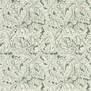 Acanthus Sage Wp W0175/01.CAC.0 By Clarke And Clarke Designer Wallcovering