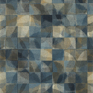 Impatto Midnight Wp W0182/02.CAC.0 By Clarke And Clarke Designer Wallcovering