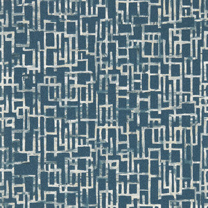 Quadrata Midnight Wp W0184/02.CAC.0 By Clarke And Clarke Designer Wallcovering