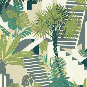 Malindi Palm Wp W0186/03.CAC.0 By Clarke And Clarke Designer Wallcovering