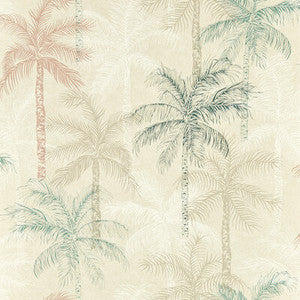 Palmyra Mineral/Blush Wp W0189/03.CAC.0 By Clarke And Clarke Designer Wallcovering