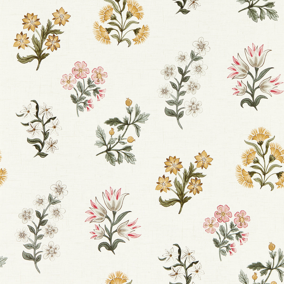 Leiden - Blush Ochre Wp W0194/01.CAC.0 by Clarke & Clarke Designer Wallcovering