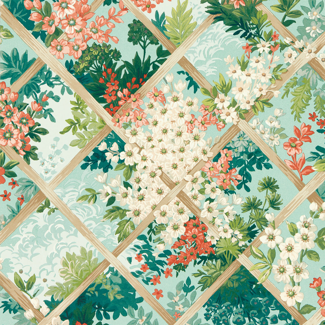Maymont - Seaglass Wp W0195/03.CAC.0 by Clarke & Clarke Designer Wallcovering