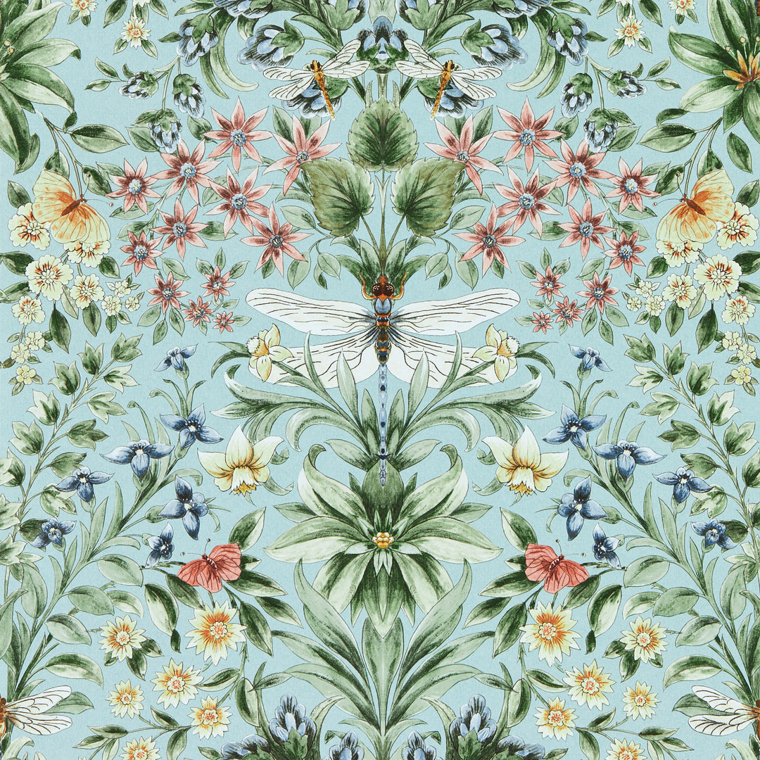 Mirabell - Seaglass Wp W0196/02.CAC.0 by Clarke & Clarke Designer Wallcovering