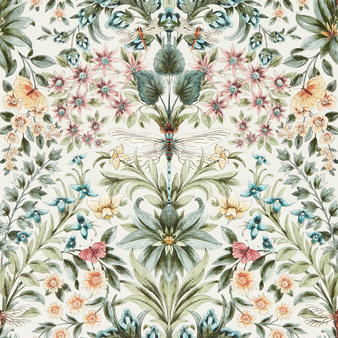 Mirabell - Summer Wp W0196/03.CAC.0 by Clarke & Clarke Designer Wallcovering