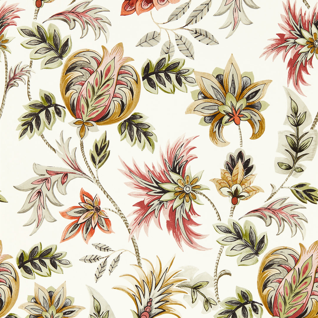 Sizergh - Blush Sage Wp W0198/01.CAC.0 by Clarke & Clarke Designer Wallcovering