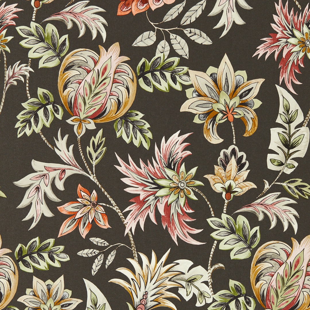 Sizergh - Charcoal Wp W0198/02.CAC.0 by Clarke & Clarke Designer Wallcovering