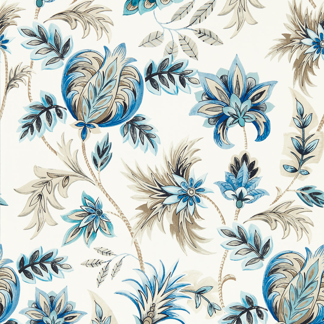 Sizergh - Denim Wp W0198/03.CAC.0 by Clarke & Clarke Designer Wallcovering