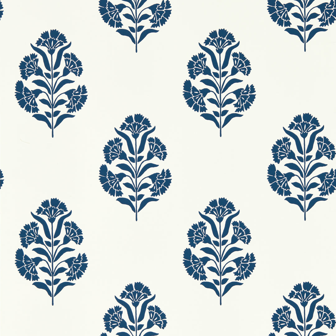Standen - Midnight Wp W0199/03.CAC.0 by Clarke & Clarke Designer Wallcovering