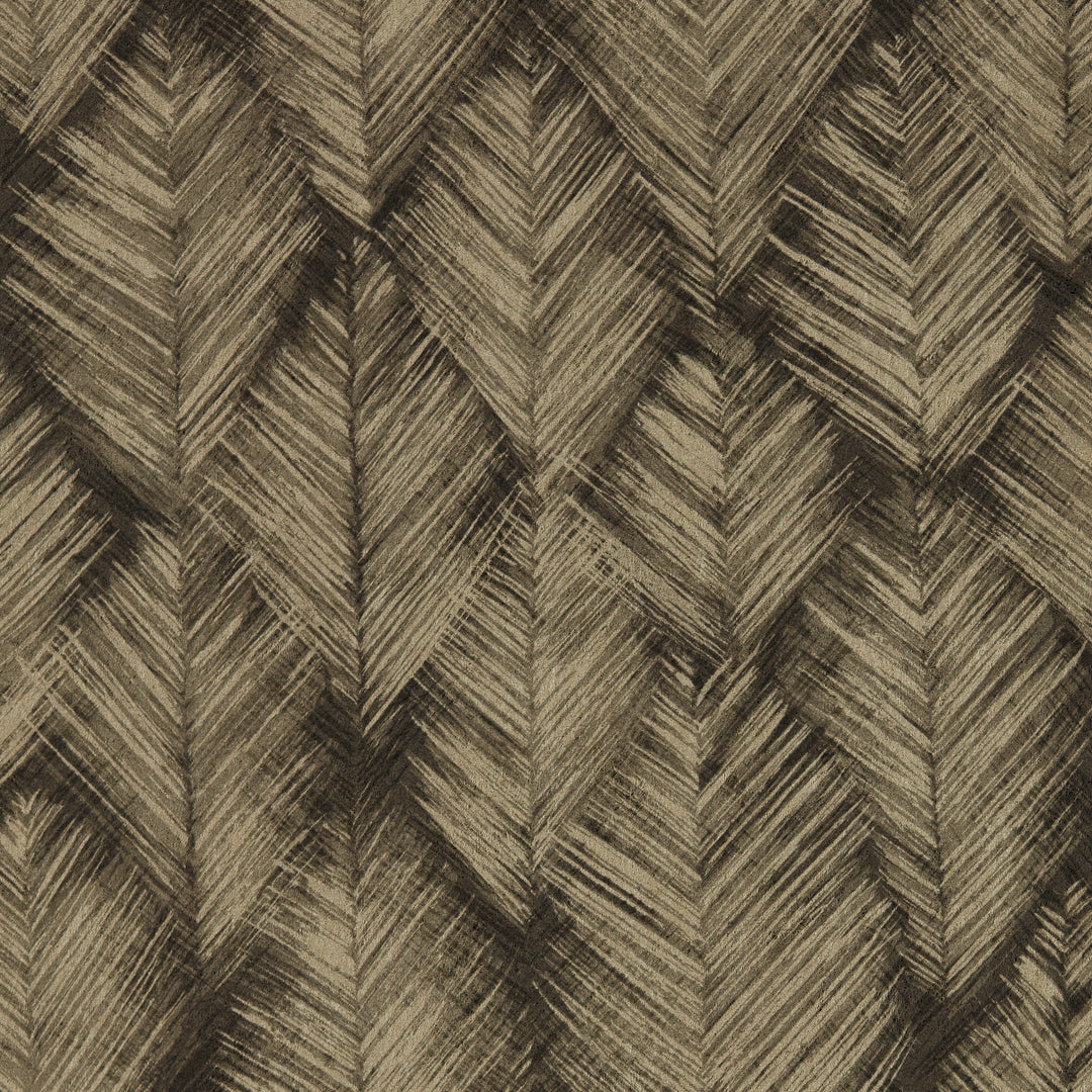 Folius - Charcoal Gilver Wp W0206/01.CAC.0 by Clarke & Clarke Designer Wallcovering